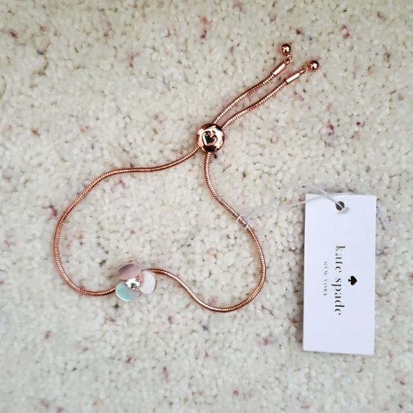 Kate Spade Disco Pansy Slider Bracelet